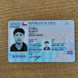 Chilean ID Birth Year Edit