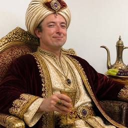 Sultan Costume Photo Edit