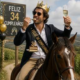 34th Birthday on Horseback