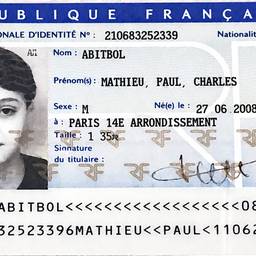 French ID Birth Year Edit