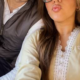Couple Car Selfie Merge