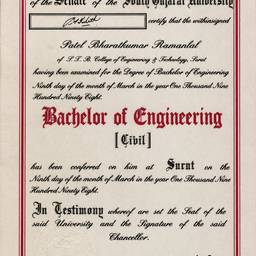 After - Realistic Scanned Certificate