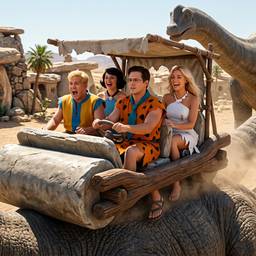 Flintstones Live Action Scene