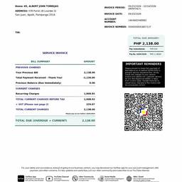 Invoice Address Change
