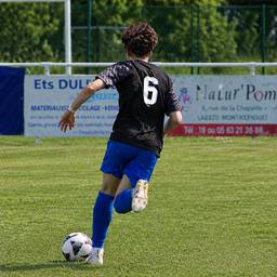 Center Soccer Player Photo