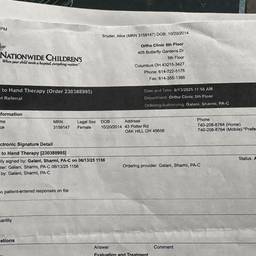 Medical Document Address Edit