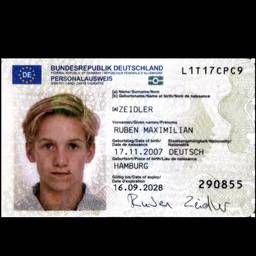 German ID Year Change