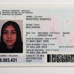 Argentine DNI Date Edit