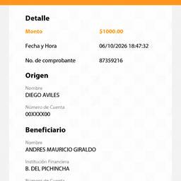 After - Editable Bank Transfer Receipt
