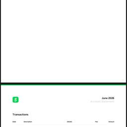 Before - Bank Statement Date Edit