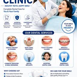 Dental Clinic Poster Edit