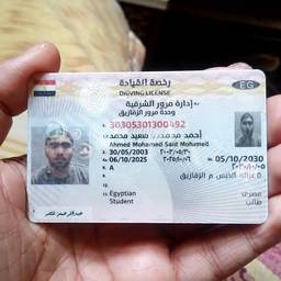 Egyptian ID Card Name Edit