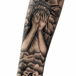Statue of Liberty Tattoo Edit