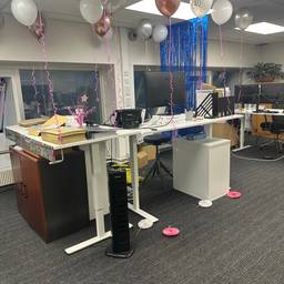 Before - Fallen Monitor Office Prank