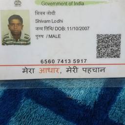 Aadhaar Card Year Edit