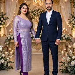 Before - Romantic Golden Couple Portrait