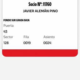 Membership Card Name Edit