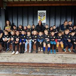 Kids Rugby Team Group Photo
