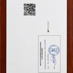 After - Flatten Wrinkled Document