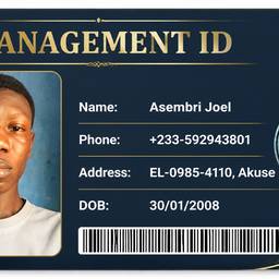 Corporate Management ID Card