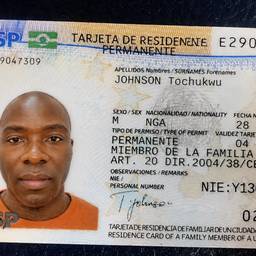 After - Residence Card Photo Swap