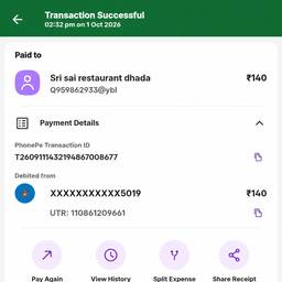 Payment Screenshot Date Change