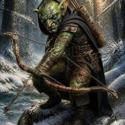 Before - Goblin Ranger Portrait