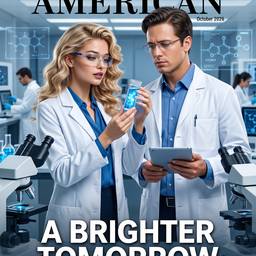 Nachher - Titelblatt des Scientific American Magazins