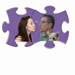 Puzzle Pieces Kiss