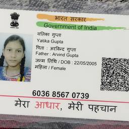 Aadhaar Card Date Edit