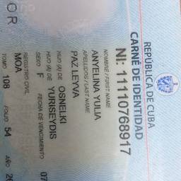Edit Date on ID Card
