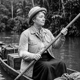 After - Vintage River Explorer Portrait