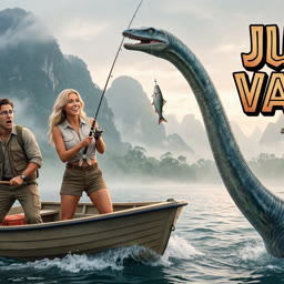 Después - Póster de la película Vacaciones Jurásicas