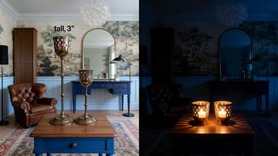 Before - Candle Glow Edit