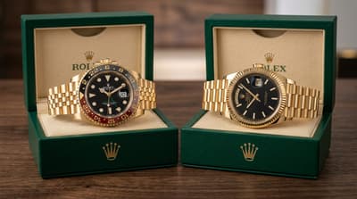 Gold Rolex Watches Duo