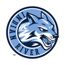 Antes - Logo de lobo rojo malvado