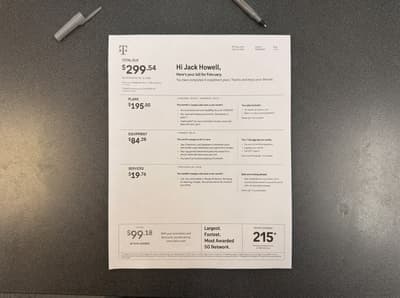 After - Edit Bill Name