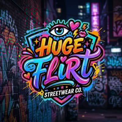 Huge Flirt Streetwear Logo