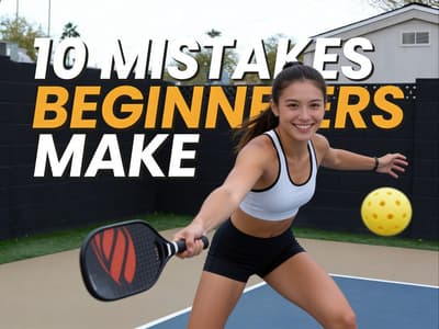 Antes - Pôster promocional de Pickleball Smash