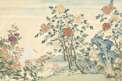 Before - Chinoiserie Style Art