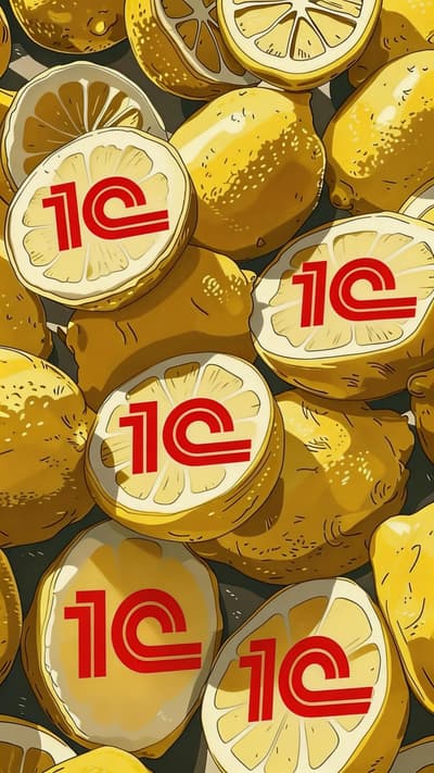 Logo in Sliced Lemons