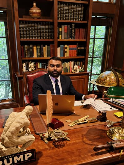 After - Professional Suit Change