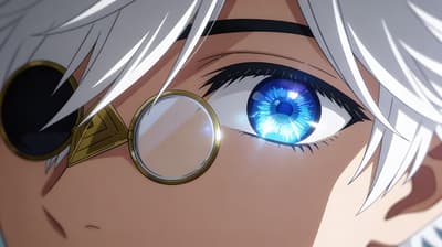 After - Sparkling Anime Eyes Closeup