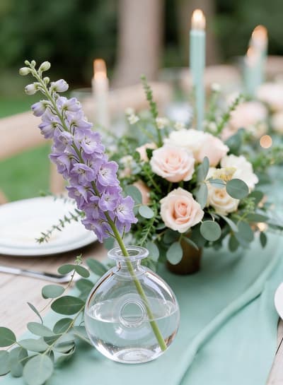 After - Adjusted Larkspur Stem