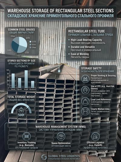Depois - Design de infográfico de armazém