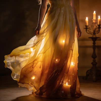 Candlelight Dress Model