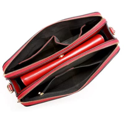 Before - Black Gloss Handbag Edit