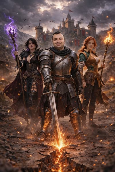 Before - Stern Gaze Change