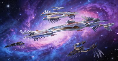 Cosmic Airships Nebula