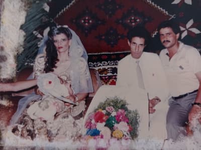 Before - Vintage Wedding Photo Edit